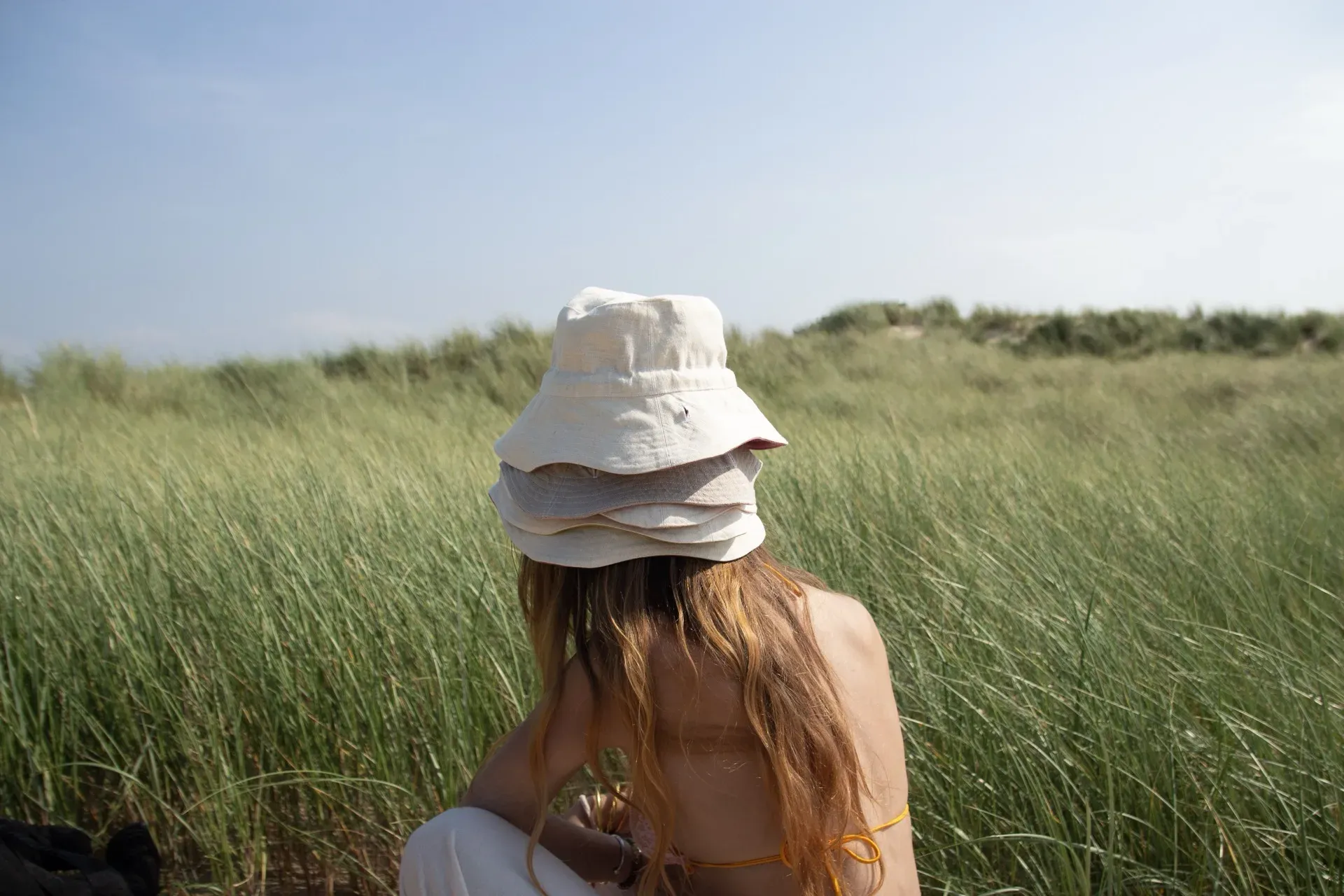 Lookbook chapeau naturel dunes