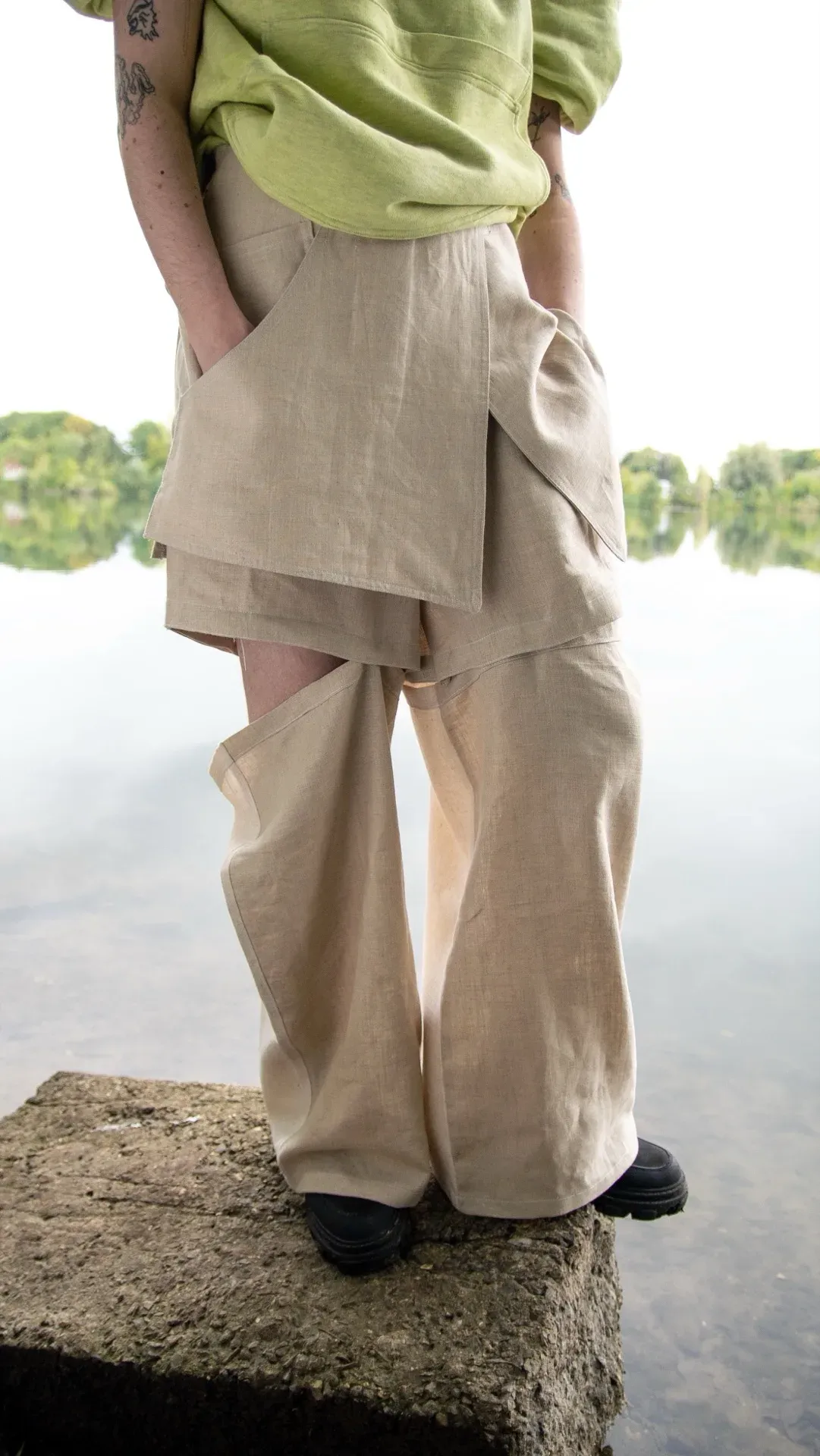 Lookbook pantalon eau