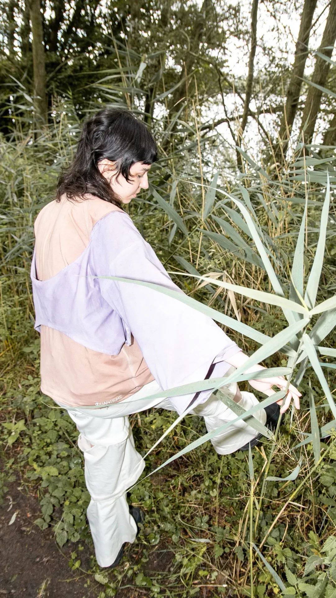 Lookbook veste roseaux