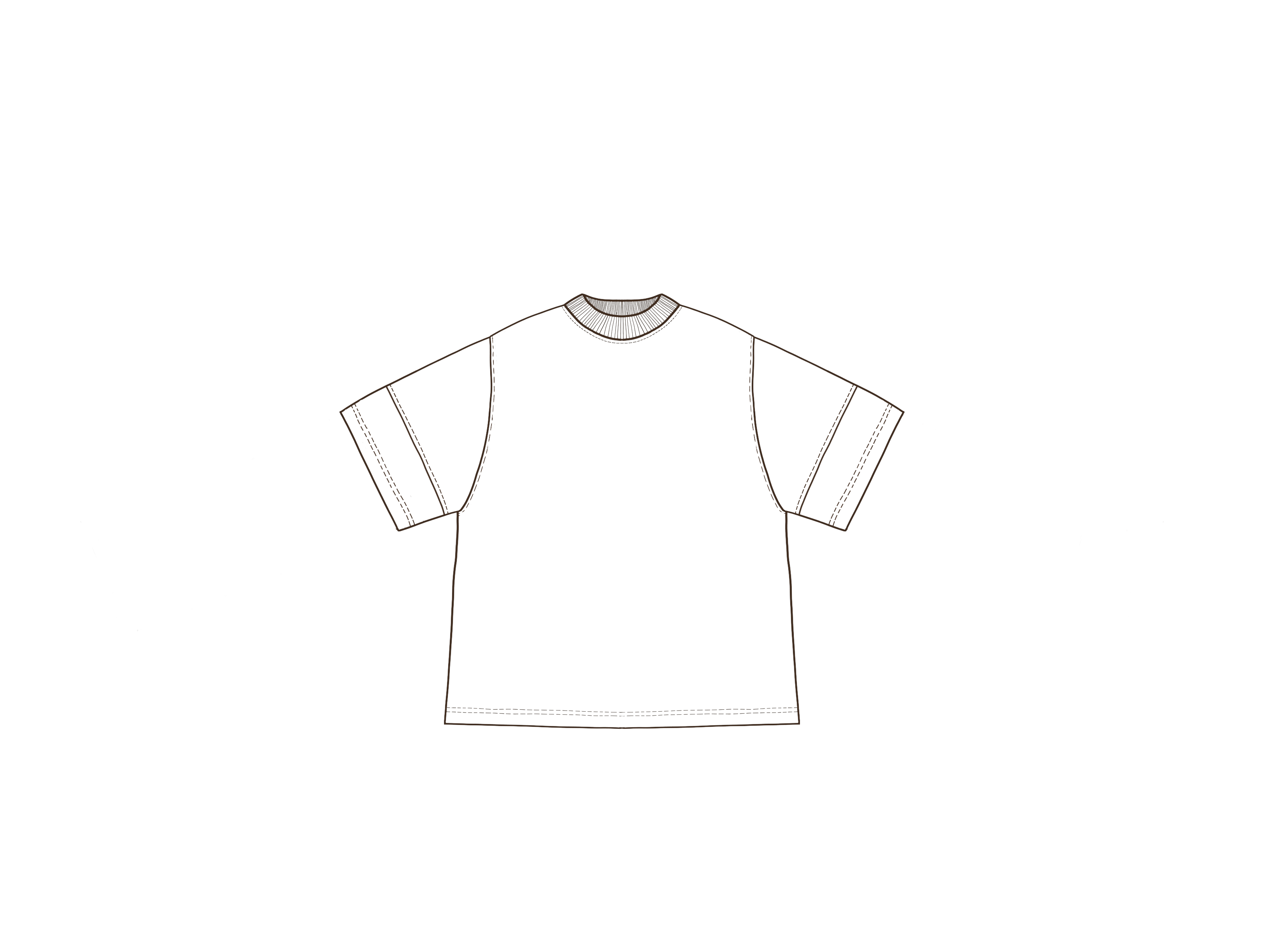 Dessin technique — Le Tee-Shirt Modulable