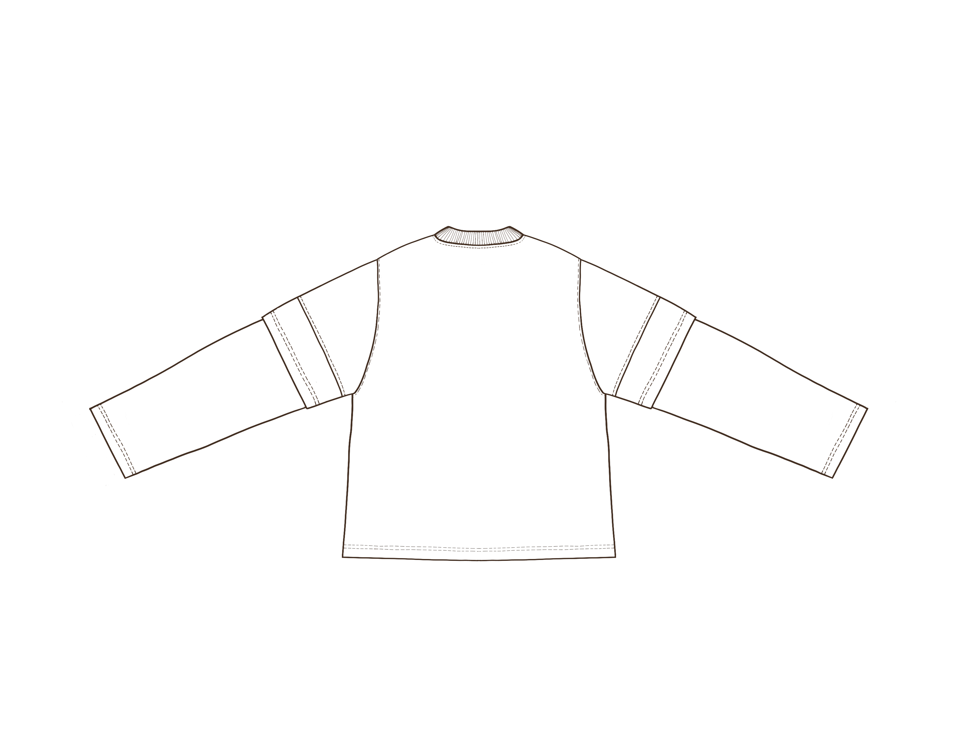 Dessin technique — Le Tee-Shirt Modulable