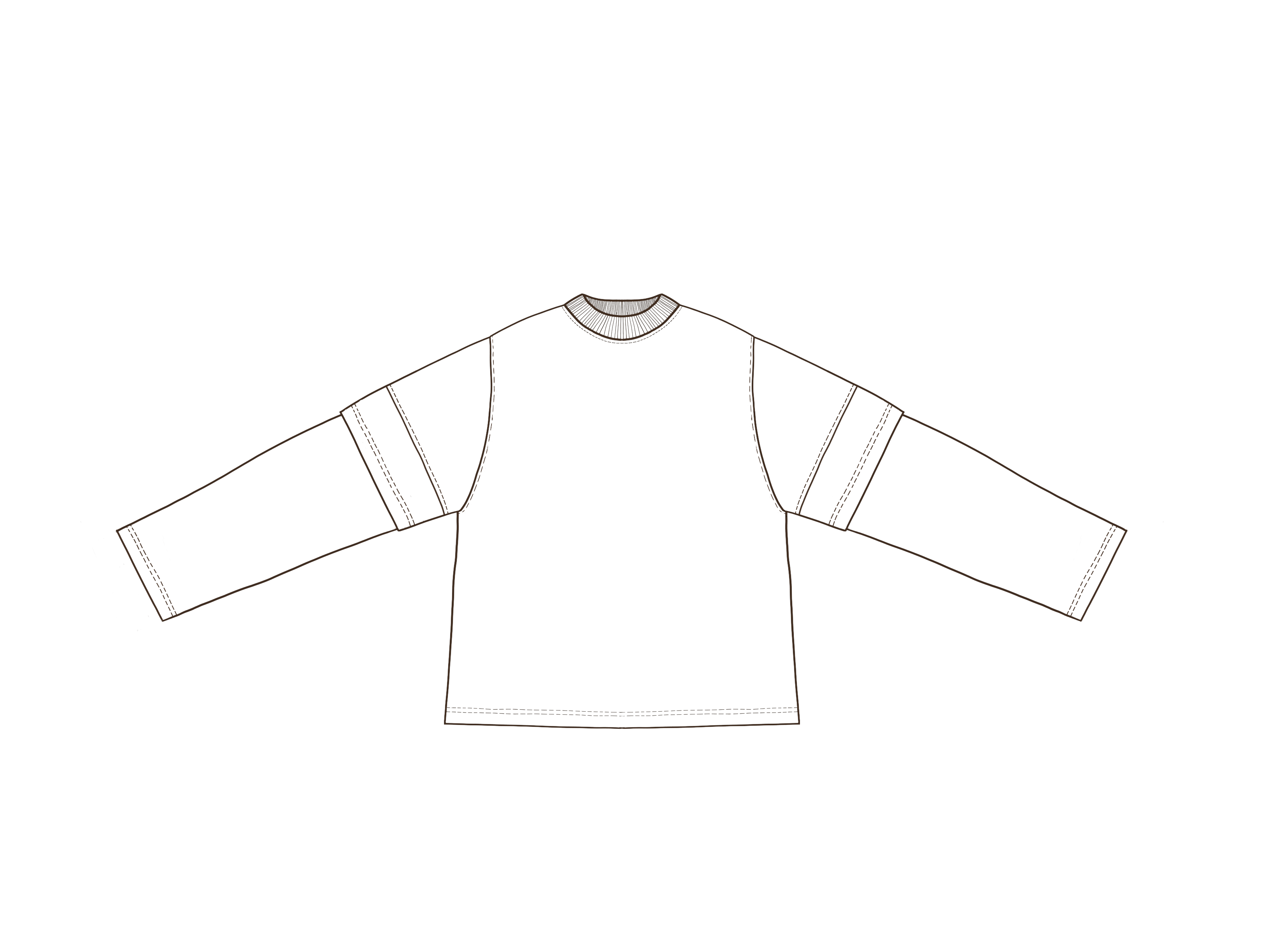 Dessin technique — Le Tee-Shirt Modulable